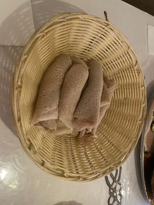 Extra injera  at Massai Bar & Restaurant in Langen