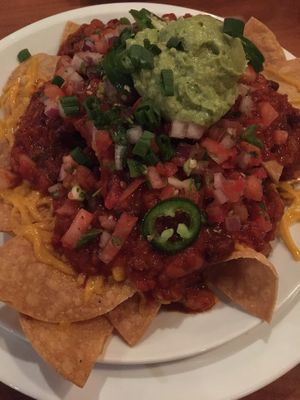 Nachos at Home Grown Cafe in Newark