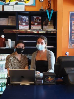 hello at Home Grown Cafe in Newark