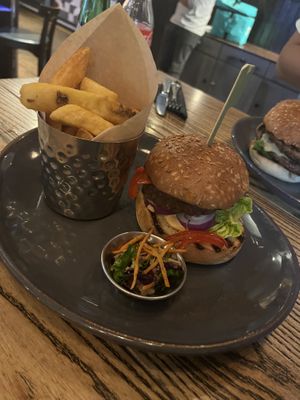 The beyond burger!   at The Tron in Edinburgh
