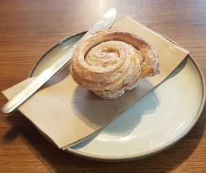 Lemon cardamon vegan pastry at Twelve Triangles - Comely Bank Road in Edinburgh