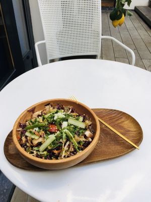 Thai salad  at Coconut Cafe in Paris