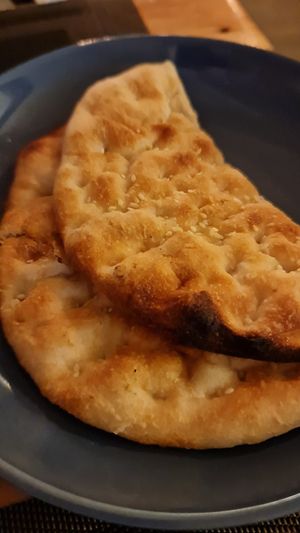 Pizza flat bread at Vibes at Rawai Beach in Phuket