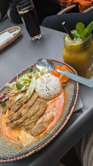 Curry with mock duck at Mr. HOANG in Berlin