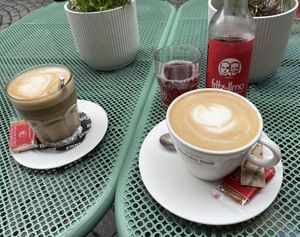 Oat milk coffees😍  at Pleur Foodbar in Maastricht