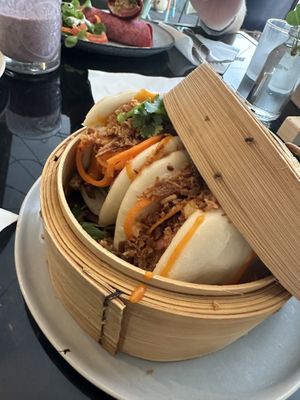 Bao buns  at Pleur Foodbar in Maastricht