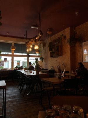 so cozy!  at Pleur Foodbar in Maastricht
