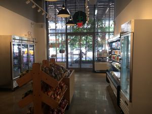 Inside venue at Juice Press in New York City