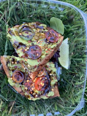 Haute Toast  at The Botanical Bar in Richland