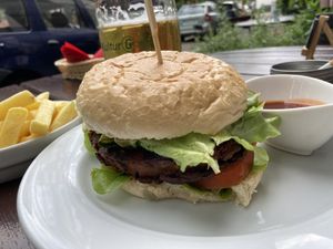 Fridays-for-future (FFF) Burger at Auguste in Nuremberg
