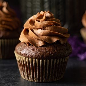 Chocolate Cupcakes at The Devil Wears Parsley Bakery in Columbia