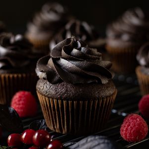 My Bloody Valentine:  Black Velvet Cake / Organic Raspberry Filling (made from scratch), Black Velvet Buttercream. at The Devil Wears Parsley Bakery in Columbia