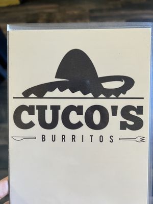 Cuco’s burritos  at Cuco's Burritos in Redwood City