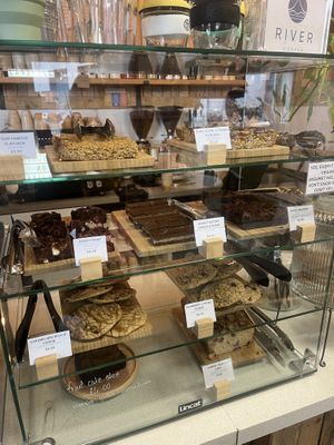 Treat counter  at Lemon & Jinja in Romsey