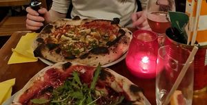 Pera and Provola pizza at Bombari in Amersfoort