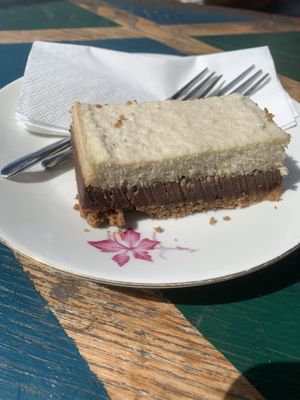 Chocolate e coconut cake   at La Puntabella in Tuoro Sul Trasimeno