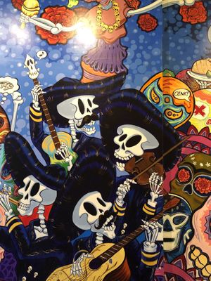 Love the mural!  at Tito Santana in Beacon