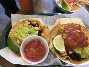 Tofu scramble tacos  at Tito Santana in Beacon