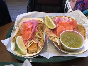 Tofu tacos  at Tito Santana in Beacon