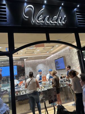 Front of store   at Venchi Chocolate and Gelato in New York City