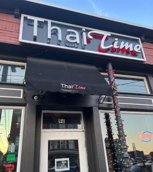storefront   at Thai Time in Binghamton