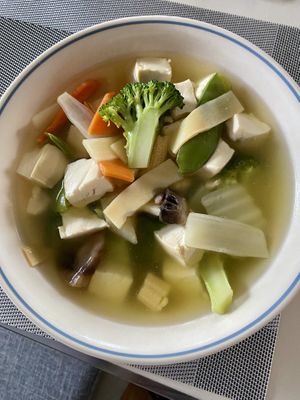Bean Curd With Vegetable Soup  at Empire Wok in Delmar