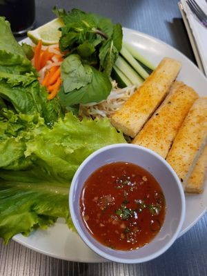 Lettuce Wraps at Khon's on Palafox in Pensacola
