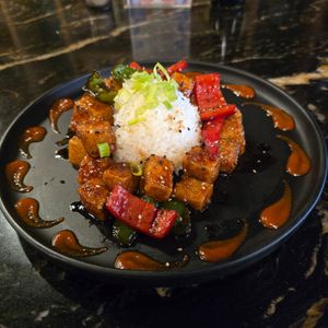 Hot Chili Tofu at Khon's on Palafox in Pensacola