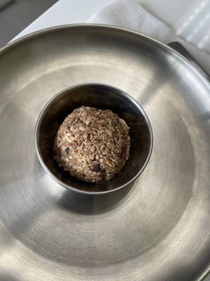 “Cookie dough” bite  at Green Grill in Rancho Cordova