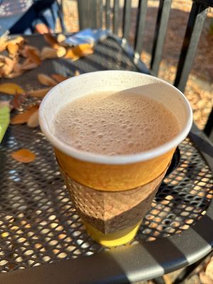 Chi tea latte best I ever had  at Green Grill in Rancho Cordova