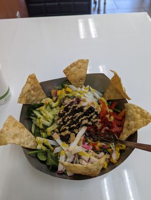 Taco Salad at Green Grill in Rancho Cordova