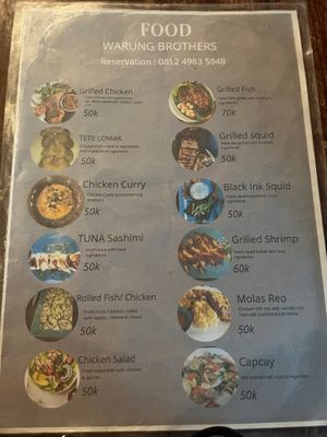 1 vegetarian dish, plus the chicken curry can be made veggie. But that’s all. at Warung Brothers Bajo in 