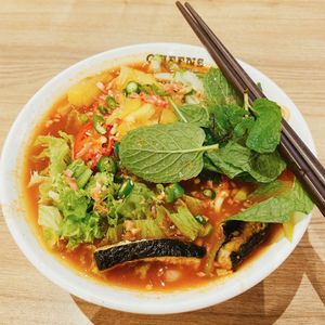 Asam Laksa 叻沙  at Spice Veggie - 辛香素食 in Penang