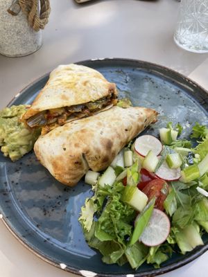 Keema Wrap  at Colibri Brunch in Barcelona