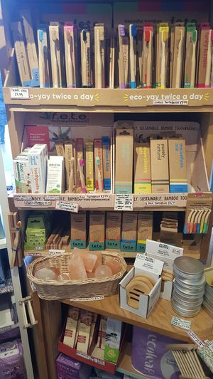 Eco products #Veganuary at Tullivers Health and Wholefoods in York
