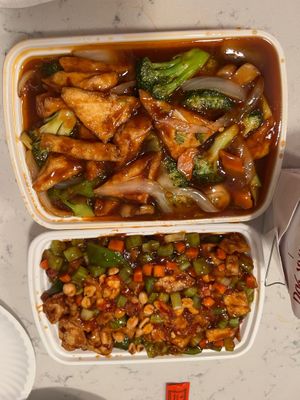 tofu  at Foo Chow Restaurant in Greene