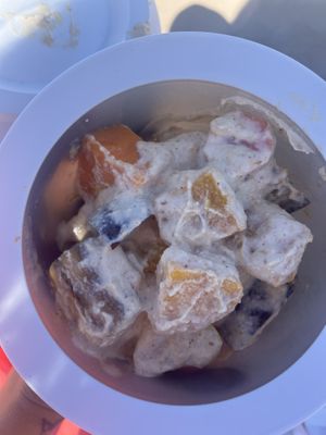 Ensalada de calabaza, zanahorias y salsa tahini   at Al Paladar in Valencia