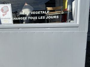 Frites délicieuses   at Friterie de la Gare in Braine-le-comte