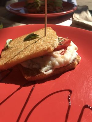 Grilled cheese  at Saucker in Brasilia