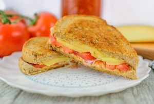 Vegan toast at The English Bakery Cafe in Gran Canaria