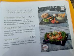 Some, but far from all vegan options are listed at The English Bakery Cafe in Gran Canaria