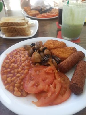 Breakfast at The English Bakery Cafe in Gran Canaria