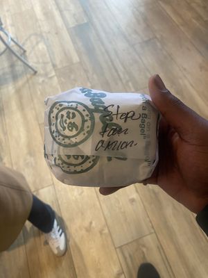 Packaging  at Ess a Bagel - W 32nd in New York City