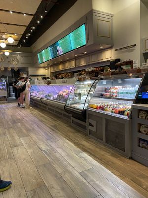 Timed it right, as the place was packed by the time we left!  at Ess a Bagel - W 32nd in New York City