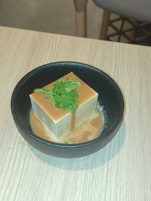 胡麻豆腐 at FJ Veggie 芳珍蔬食 in Taipei