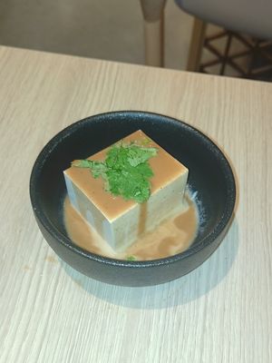 胡麻豆腐 at FJ Veggie 芳珍蔬食 in Taipei