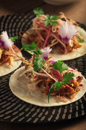 Pulled Jackfruit Tacos at People of Tomorrow in New Delhi