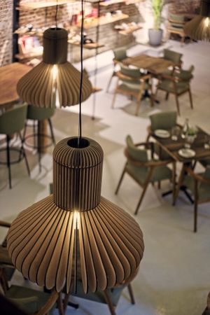 Interiors at People of Tomorrow in New Delhi