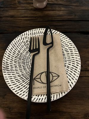 Cutlery   at People of Tomorrow in New Delhi