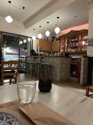 Inside   at Olaya Bistro in Crete